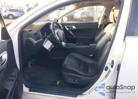 2011 Lexus Ct 200H Premium from USA, damaged, VIN JTHKD5BH6B2004282